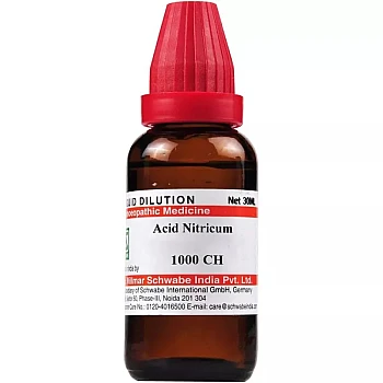 Willmar Schwabe India Acid Nitricum 1M (1000 CH) (30ml)