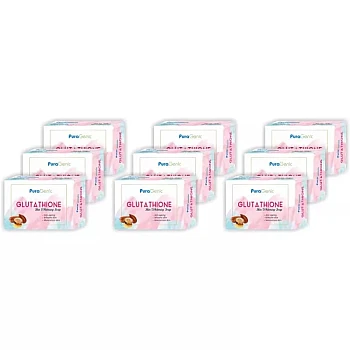 Puragenic Glutathione Skin Whitening Soap (75g, Pack of 9)