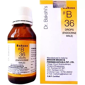 Bakson B36 Endocrine Drops (Male) (30ml)