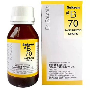 Bakson B70 Pancreatic Drops (30ml)