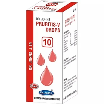 Dr Johns J 10 Pruritus-V Drops (30ml)