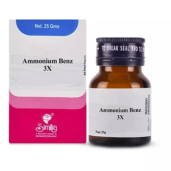 Similia India Ammonium Benz 3X (25g)