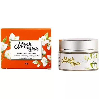 Mirah Belle Jasmine Mulberry Ashwagandha Exotic Face Cream (30g)