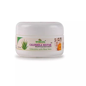 Wheezal Glow Bright Calendula Nectar Cream with Aloe Vera (100g)