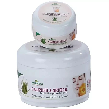 Wheezal Glow Bright Calendula Nectar Cream with Aloe Vera (500g)