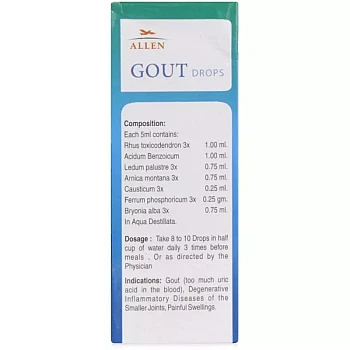 Allen A32 Gout Drops (30ml)