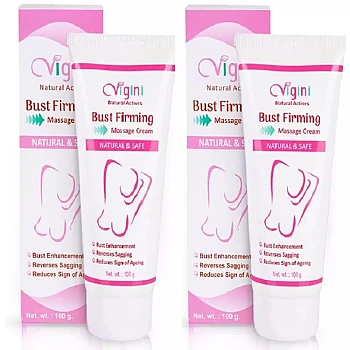 Vigini Bust Firming Massage Cream (100g, Pack of 2)