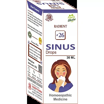 Radient 26 Sinus Drops (30ml)
