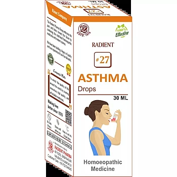 Radient 27 Asthma Drops (30ml)