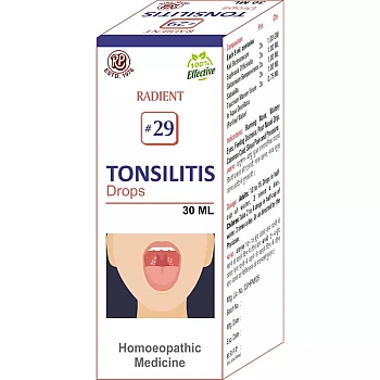 Radient 29 Tonsilitis Drops (30ml)