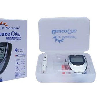 Dr.Morepen Glucose Monitor (Gluco One BG03) + 50 Strips