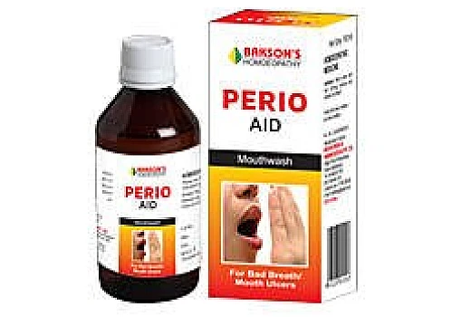 Bakson Perio Aid Mouth Wash (100ml) – Natural Oral Care for Healthy Gums & Fresh Breath