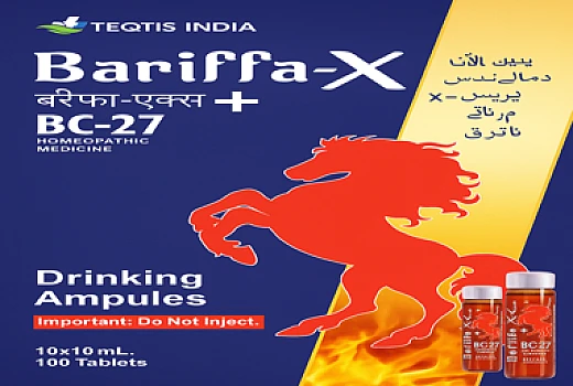 Bariffa-X+ BC-27: The Natural Path to Strength, Stamina & Vitality