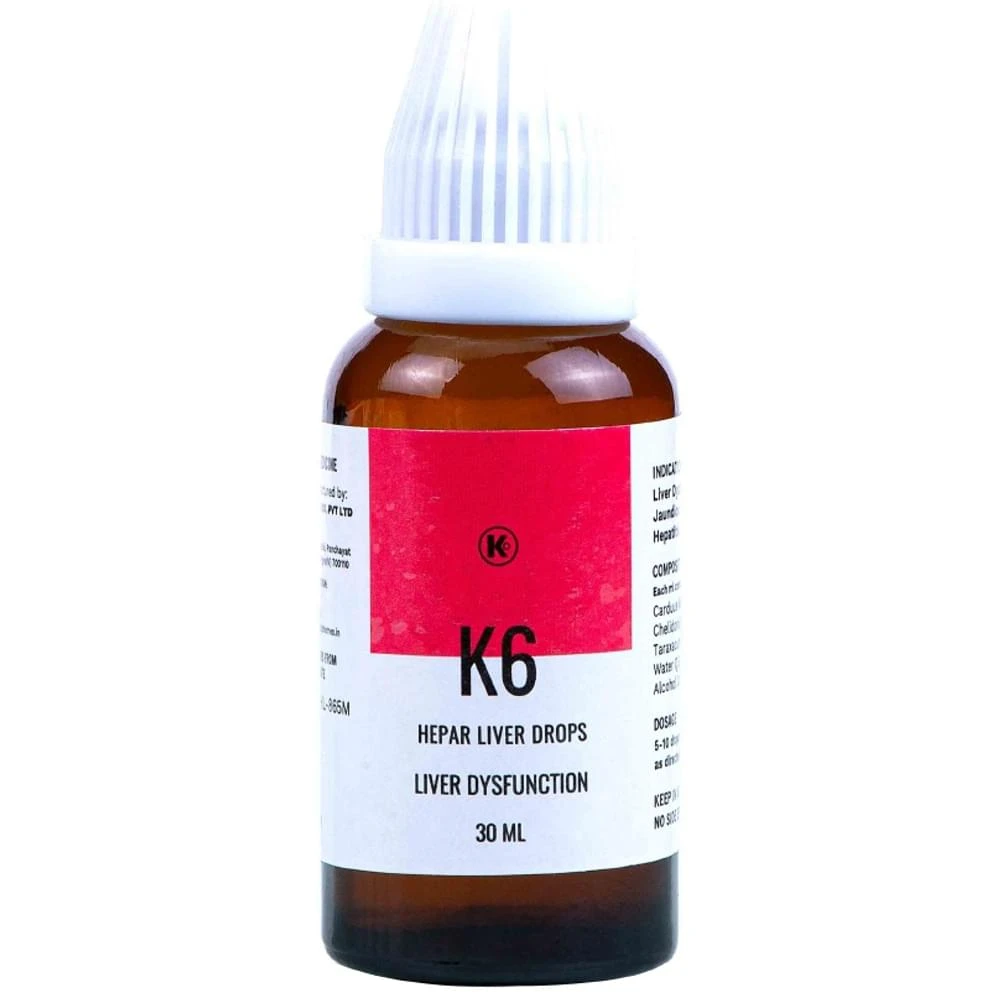 Kingko's K6 Hepar Liver Drop bottle of 30 ml Oral Drops