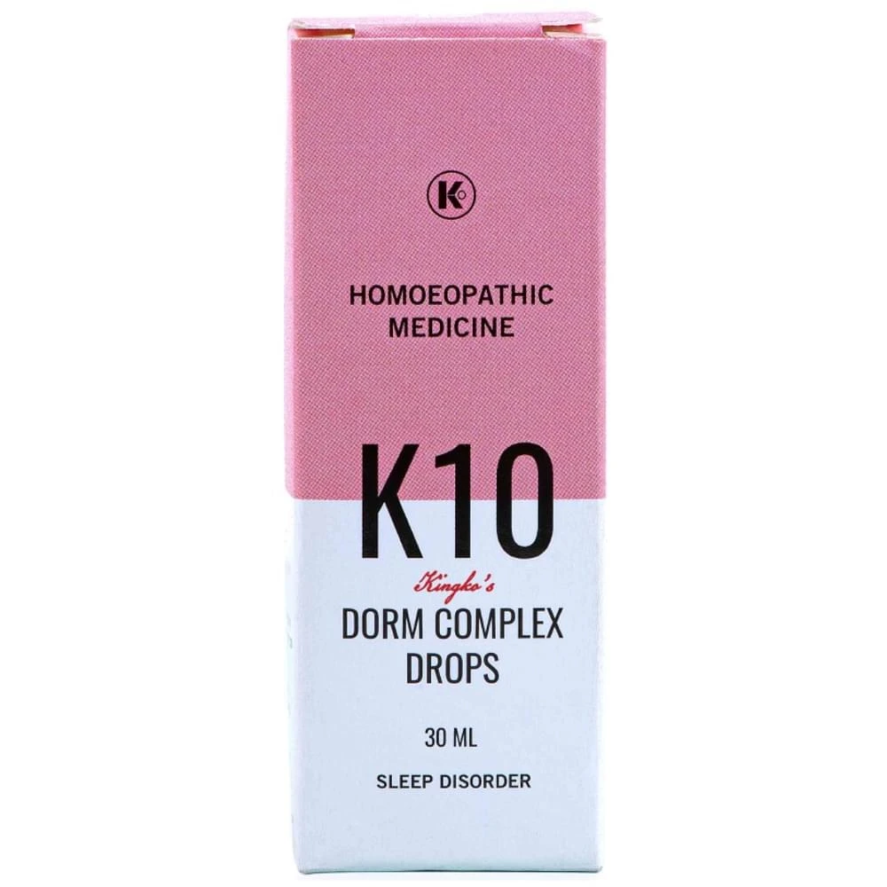 Kingko's K10 Dorm Complex Drop bottle of 30 ml Oral Drops Kingko's K10 Dorm Complex Drop bottle of 30 ml Oral Drops