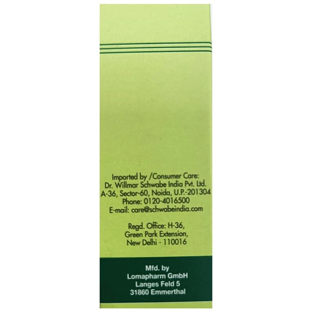 Dr Willmar Schwabe Germany Cineraria Maritima Schwabe Eye Drop bottle of 10 ml Eye Drop