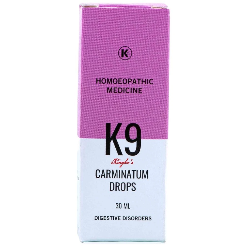 Kingko's K9 Carminatum Drop bottle of 30 ml Oral Drops