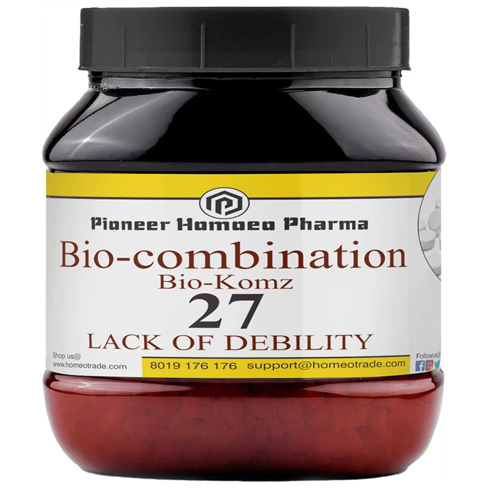 Pioneer Pharma Bio-Combination No 27 Tablet bottle of 450 gm Biocombination Tablet