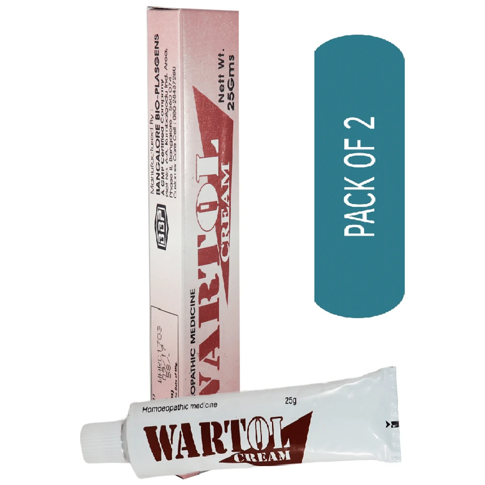 Bangalore Bio-Plasgens Wartol Cream tube of 25 gm Cream