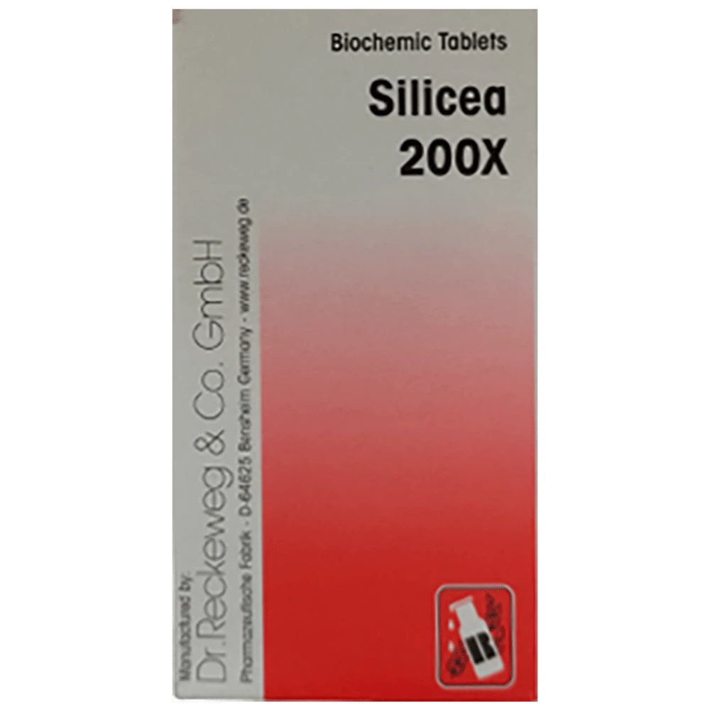 Dr Reckeweg Silicea (20gm Each) Biochemic Tablet 200X bottle of 1 Biochemic Tablet Dr Reckeweg Silicea (20gm Each) Biochemic Tablet 200X bottle of 1 Biochemic Tablet