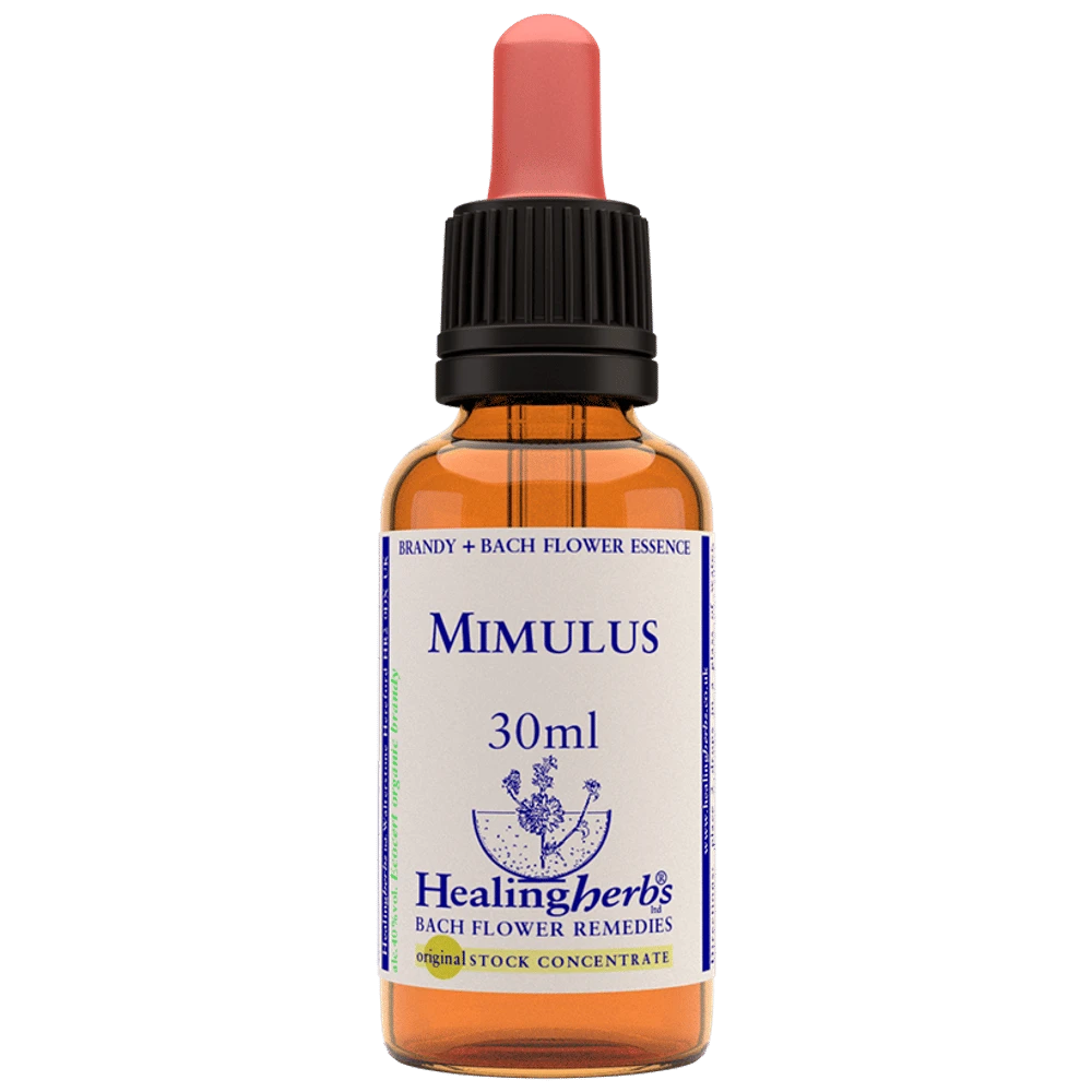 Healing Herbs Bach Flower Mimulus bottle of 30 ml Liquid