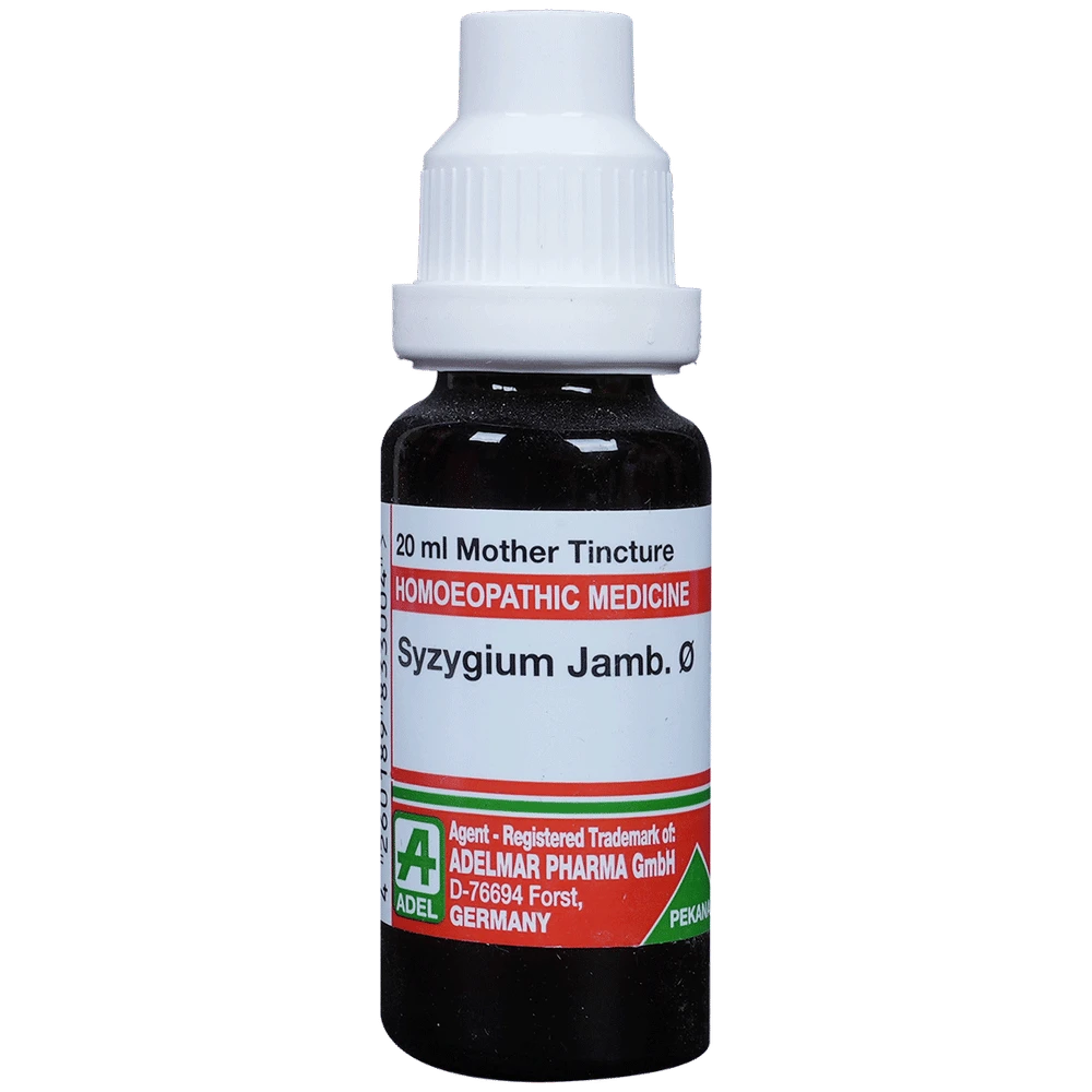 ADEL Syzygium Jambolanum Mother Tincture Q bottle of 20 ml Mother Tincture