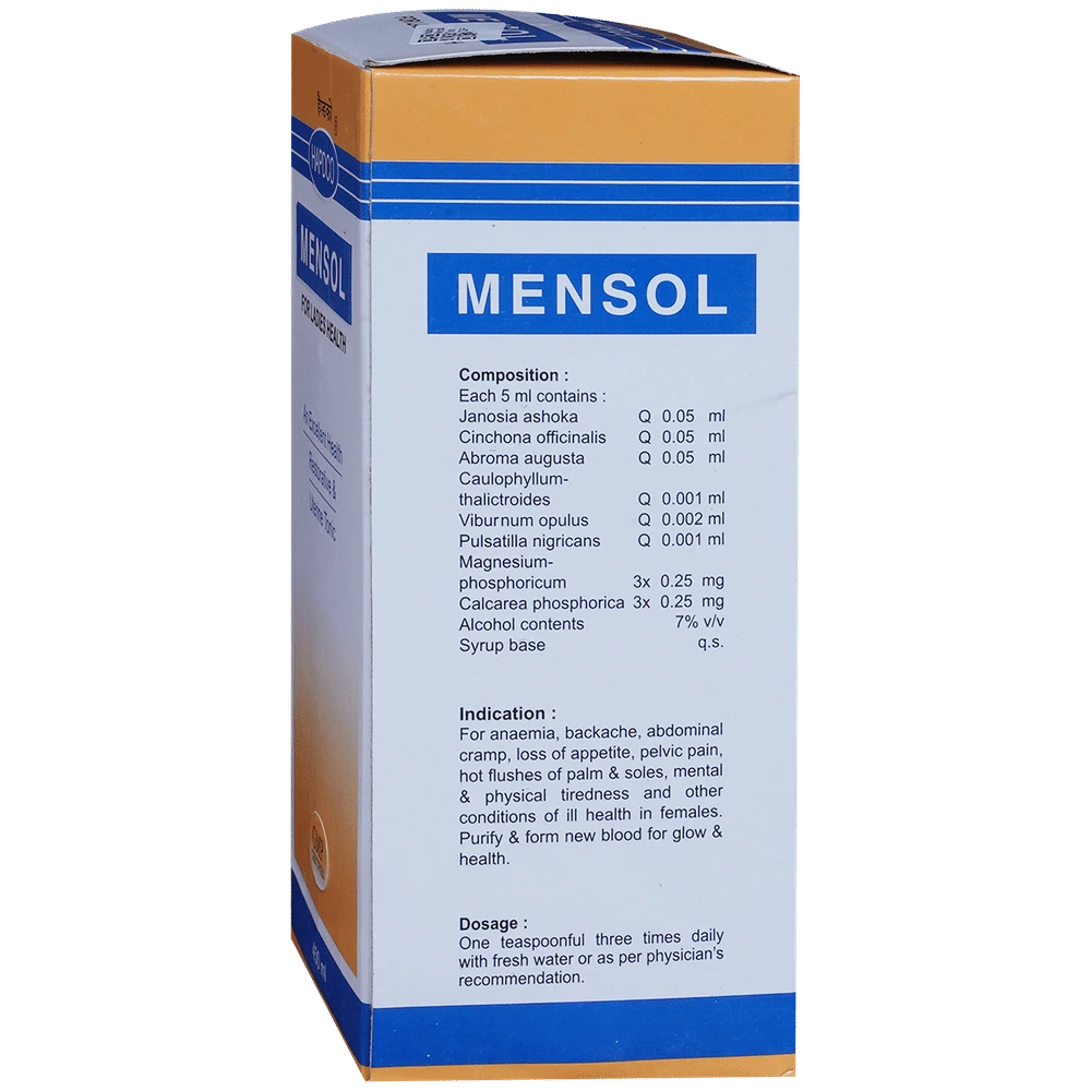 Hapdco Mensol Tonic bottle of 450 ml Tonic