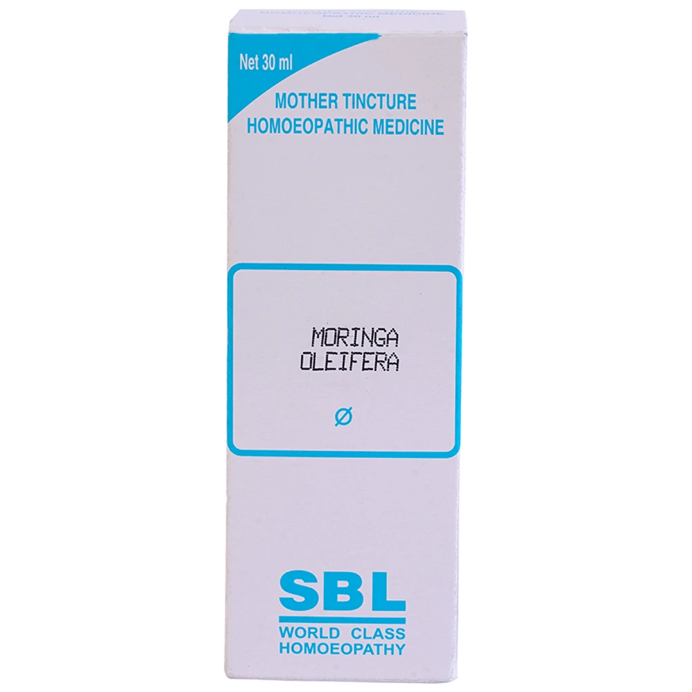 SBL Moringa Oleifera Mother Tincture Q bottle of 30 ml Mother Tincture