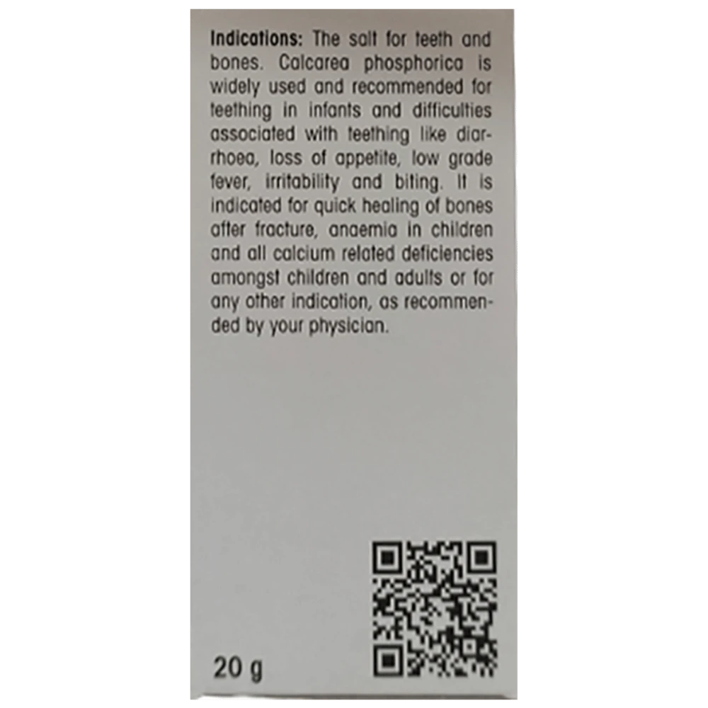 Dr. Reckeweg Calcarea Phosphorica Biochemic Tablet 12X bottle of 20 gm Biochemic Tablet