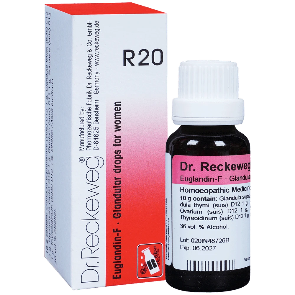 Dr. Reckeweg R20 Glandular Drops for Women Drop bottle of 22 ml Drop