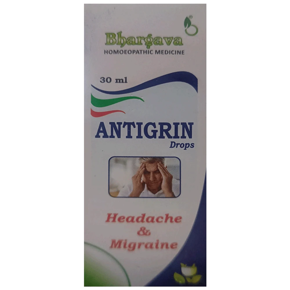 Bhargava Antigrin Drop bottle of 30 ml Drop Bhargava Antigrin Drop bottle of 30 ml Drop