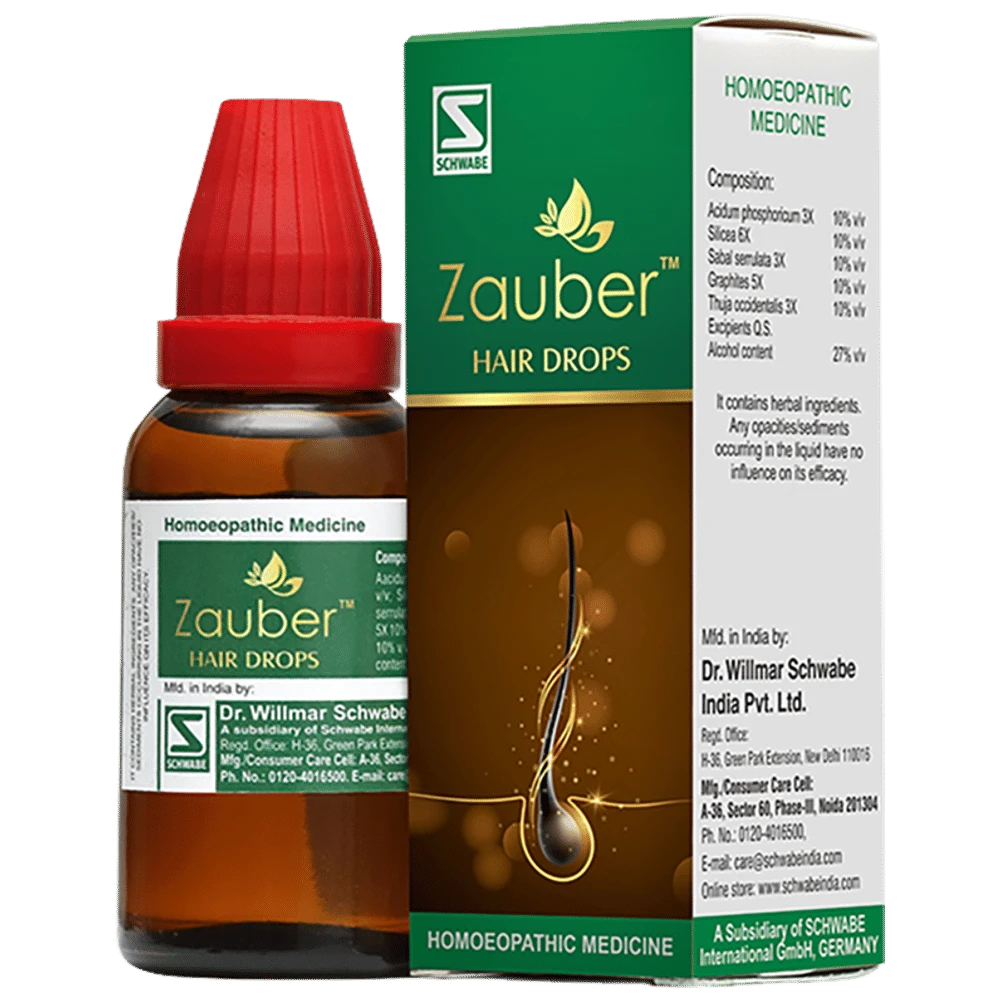 Dr Willmar Schwabe India Zauber Hair Drop bottle of 30 ml Drop