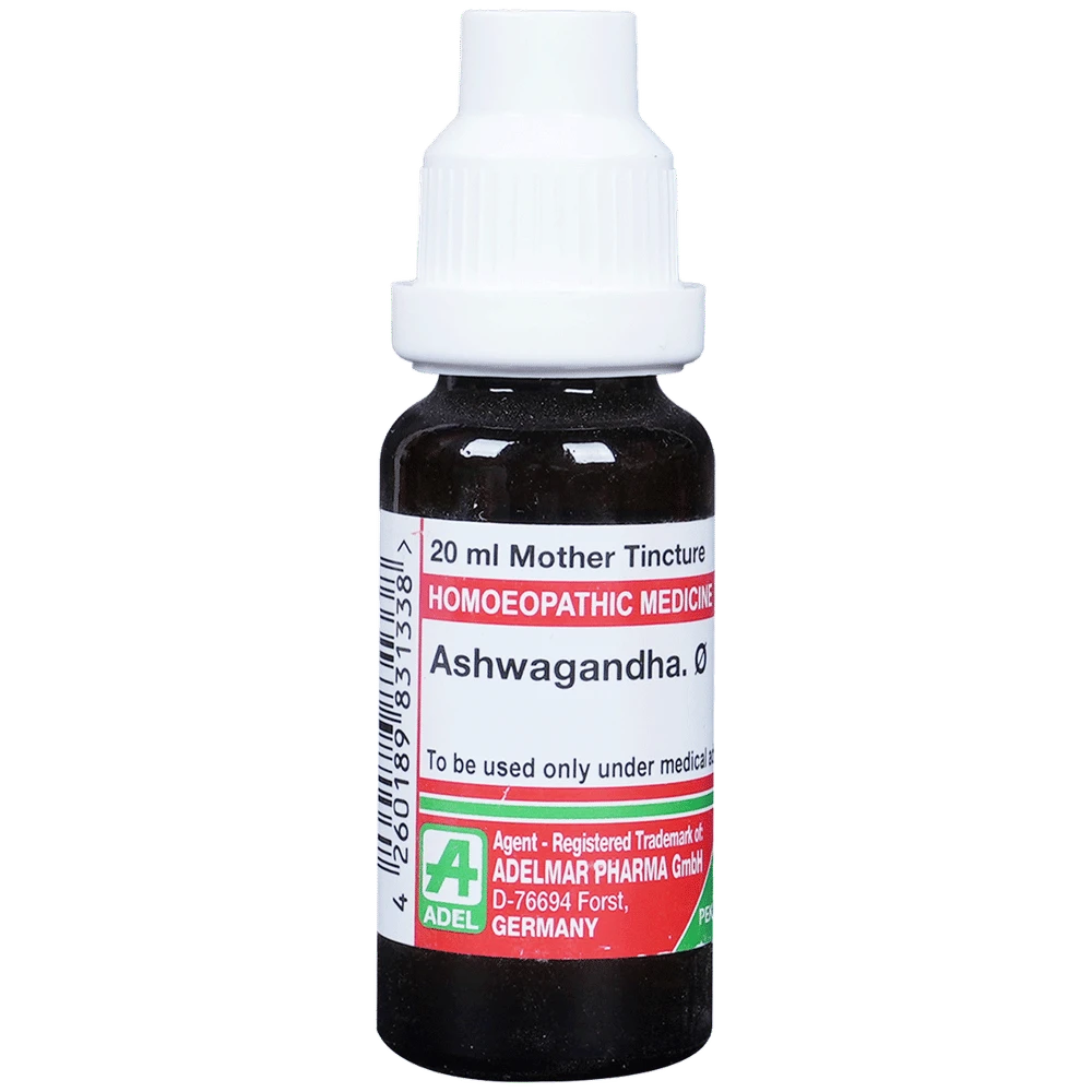 ADEL Ashwagandha Mother Tincture Q bottle of 20 ml Mother Tincture
