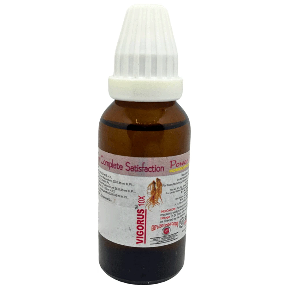 Similia Rlpl Vigorus 10X bottle of 30 ml Syrup