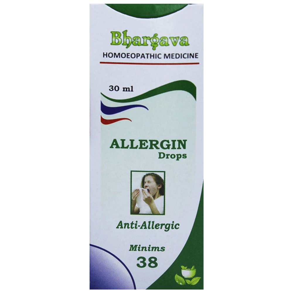 Bhargava Allergin Drop bottle of 30 ml Drop Bhargava Allergin Drop bottle of 30 ml Drop