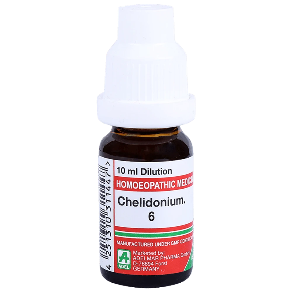 ADEL Chelidonium Dilution 6 bottle of 10 ml Dilution