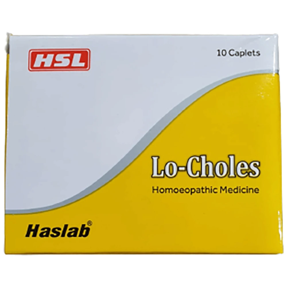 Haslab Lo-Choles Caplet box of 10 caplets