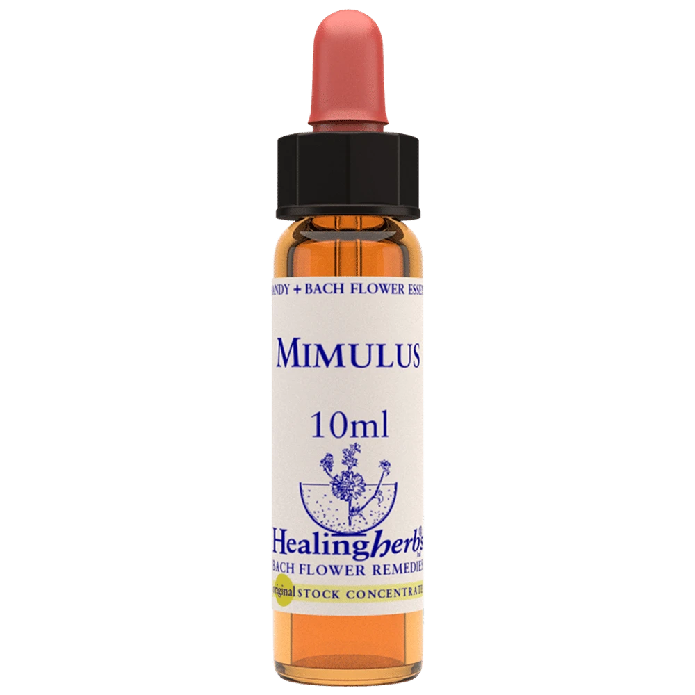 Healing Herbs Bach Flower Mimulus bottle of 10 ml Liquid