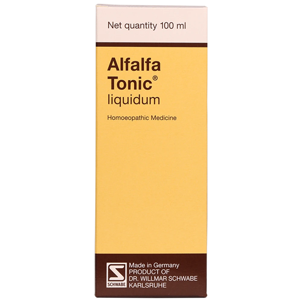 Dr Willmar Schwabe Germany Alfalfa Tonic bottle of 100 ml Tonic