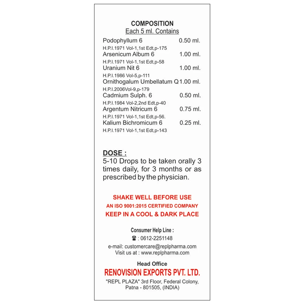 REPL Dr. Advice No.205 Duodeneum-In Drop bottle of 30 ml Drop