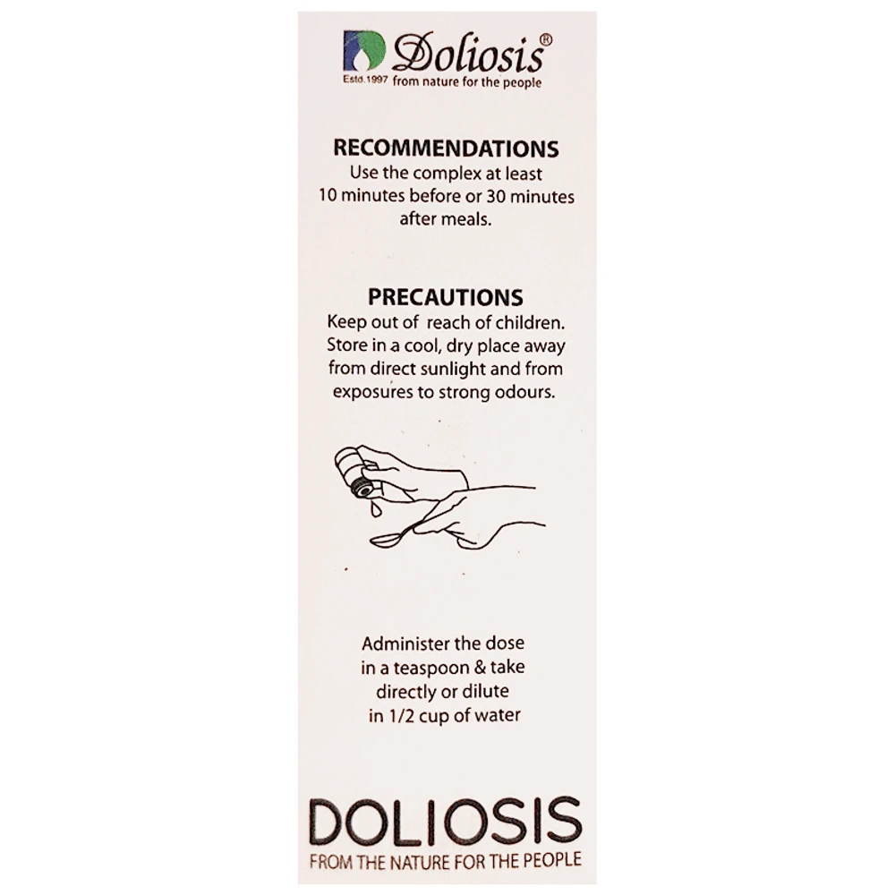 Doliosis D39 Leucril Liquid Complex bottle of 30 ml Drop