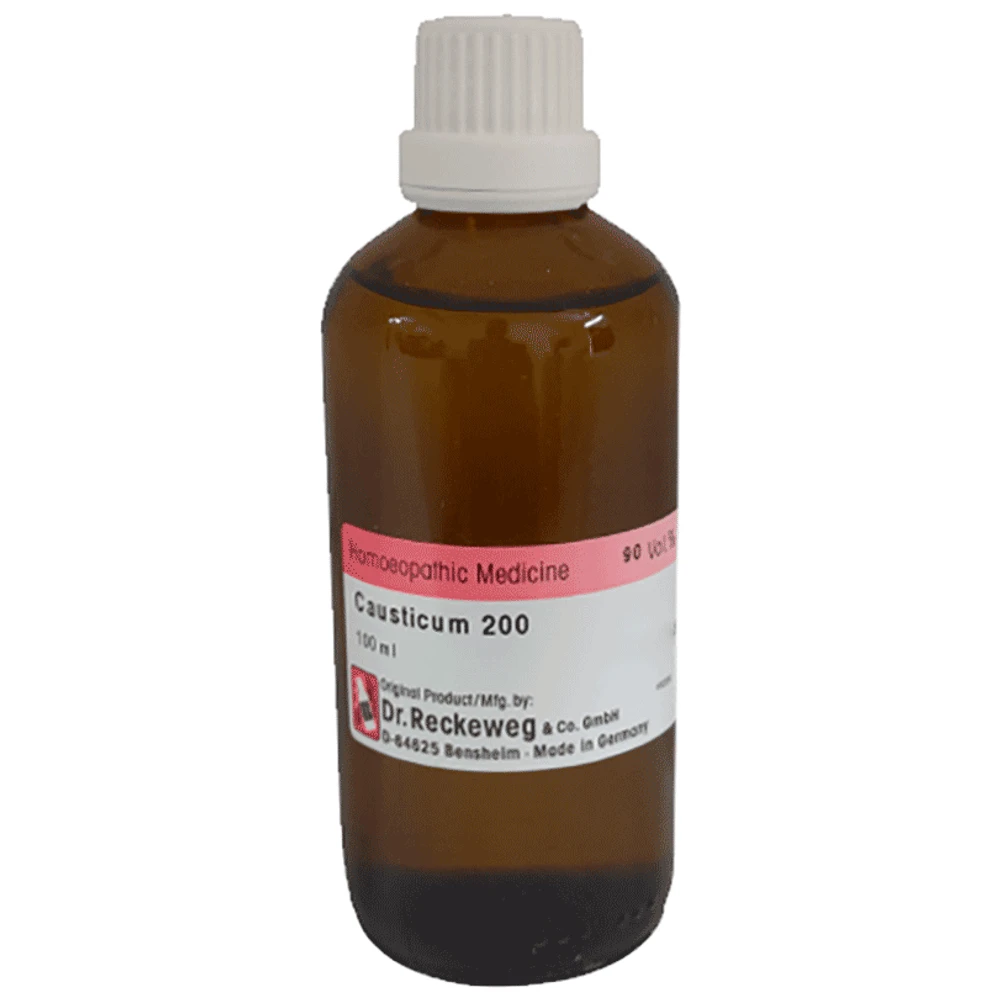 Dr Reckeweg Causticum Dilution 200 CH bottle of 100 ml Dilution Dr Reckeweg Causticum Dilution 200 CH bottle of 100 ml Dilution