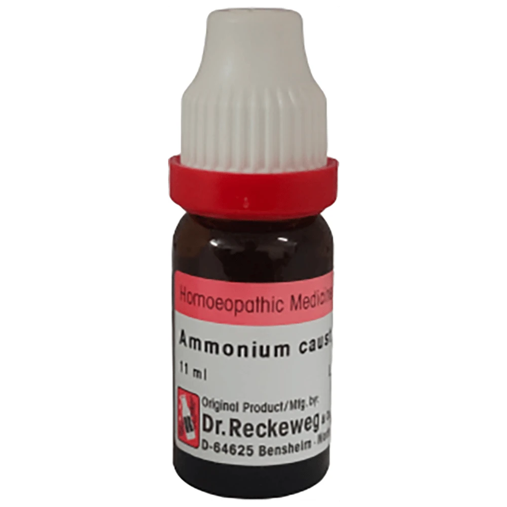 Dr Reckeweg Ammonium Causticum Dilution(11ml Each) 30 CH box of 11 ml Bottle