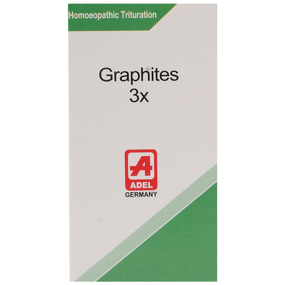 ADEL Graphites Trituration Tablet 3X bottle of 20 gm Trituration Tablet