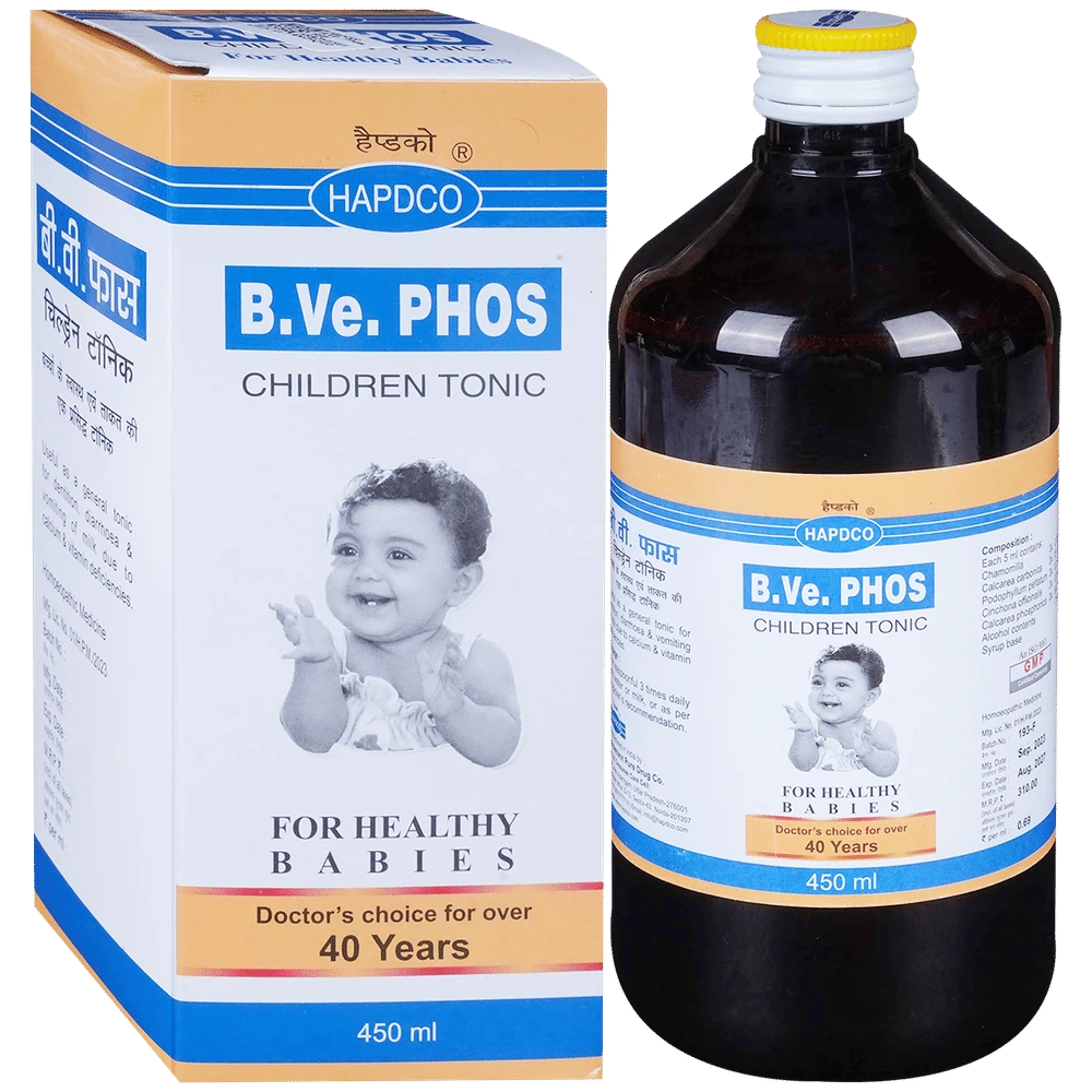 Hapdco B.Ve. Phos Children Tonic bottle of 450 ml Tonic Hapdco B.Ve. Phos Children Tonic bottle of 450 ml Tonic