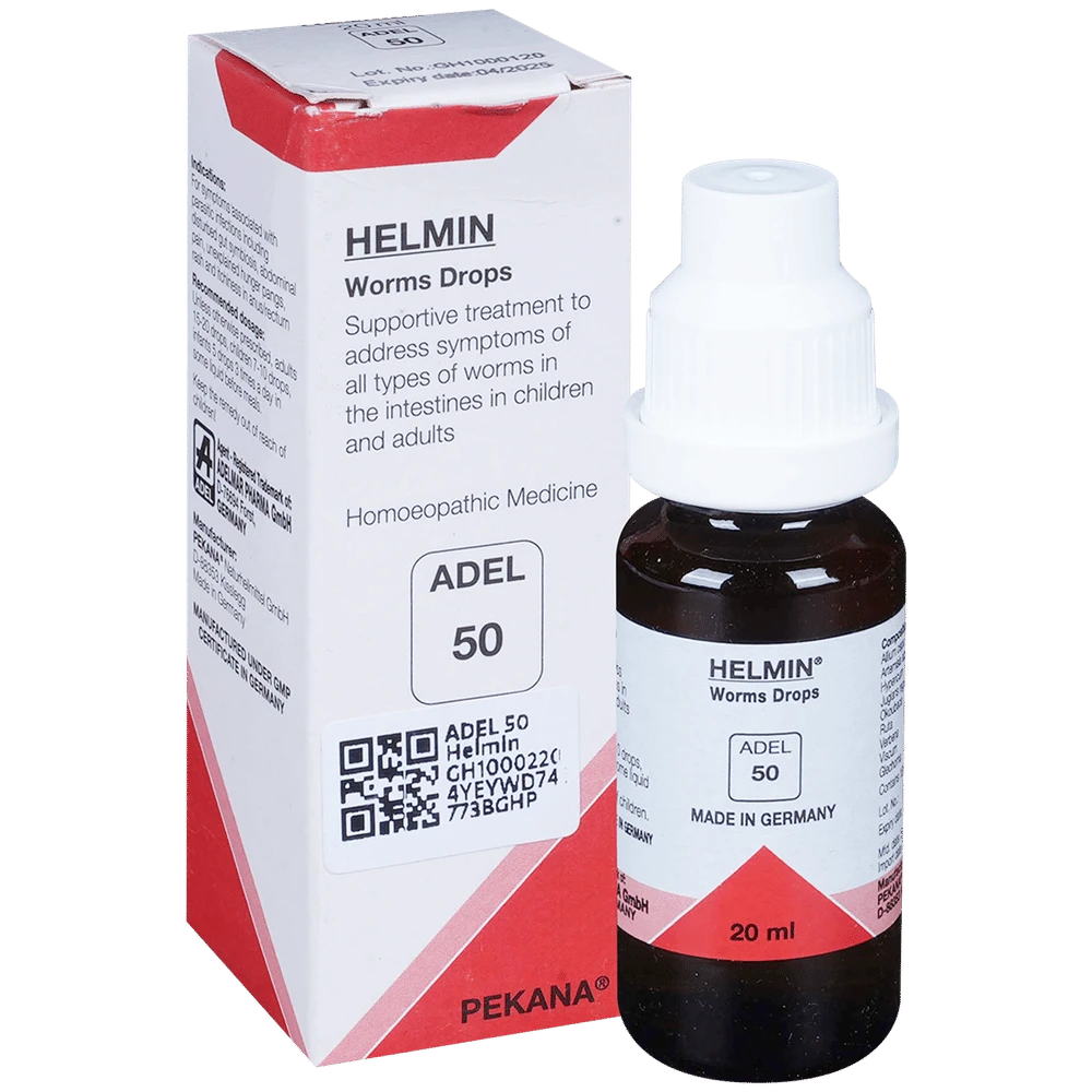 ADEL 50 Helmin Worms Drop bottle of 20 ml Drop