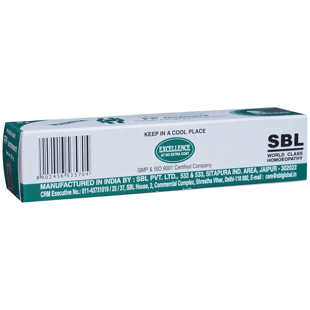 SBL FP Ointment tube of 25 gm Ointment