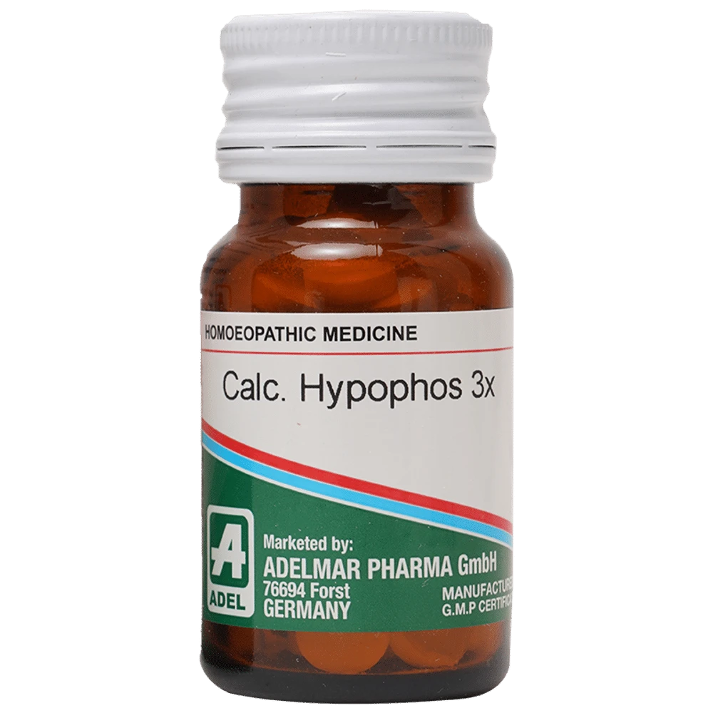ADEL Calc Hypophos Trituration Tablet 3X bottle of 20 gm Trituration Tablet