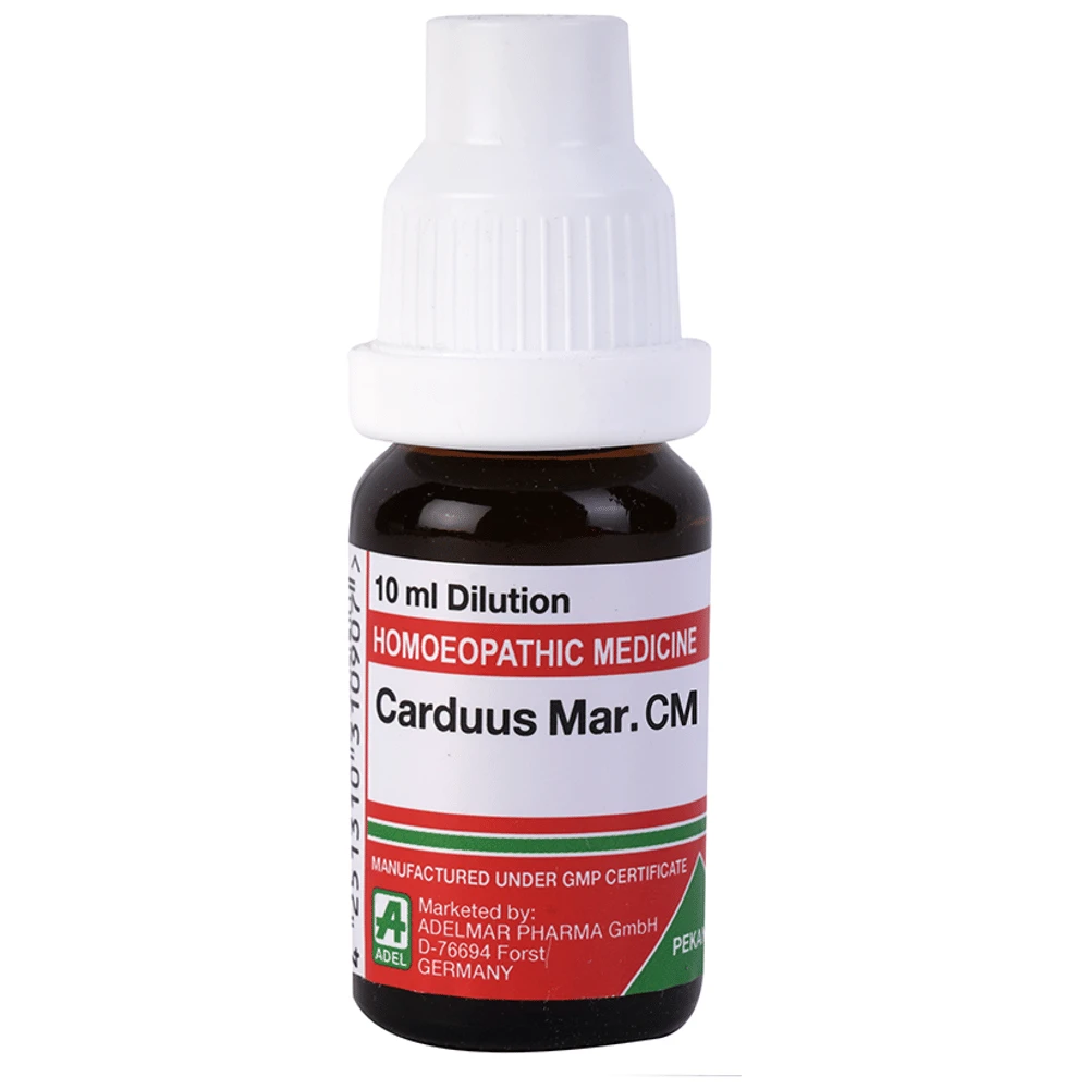 ADEL Carduus Mar Dilution CM bottle of 10 ml Dilution