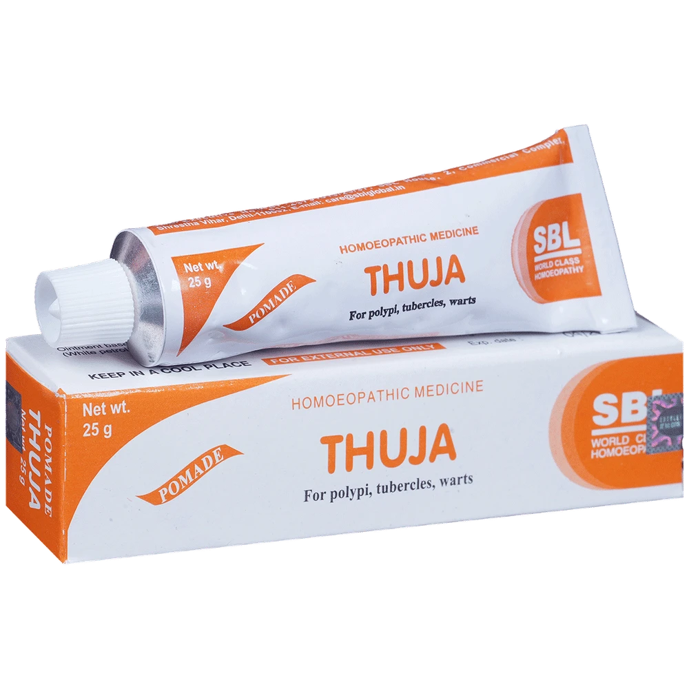 SBL Thuja Ointment tube of 25 gm Ointment